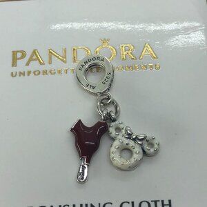 ✨🔥Pandora Mickey Mouse Ice Cream and Donut Dangle Charm
